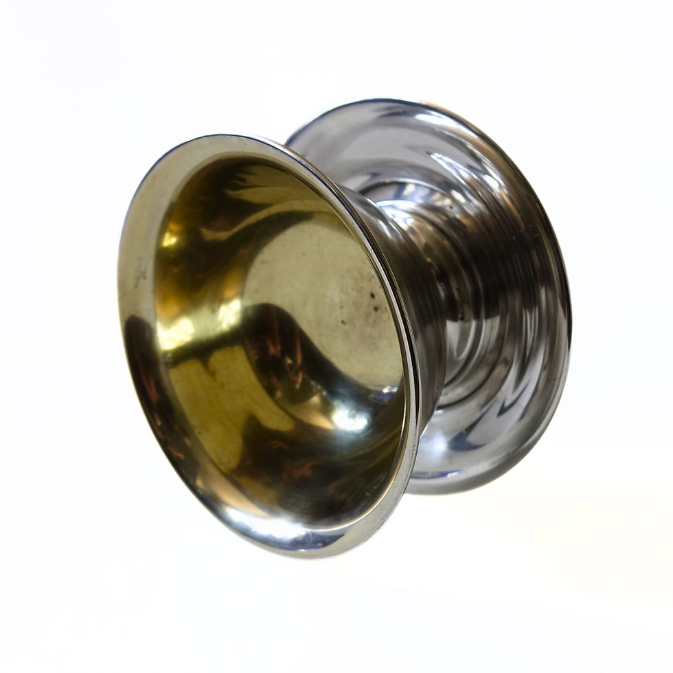 Thumbnail: Antique Silver Plated sauce bowl on plate, from Sweden early 1900s