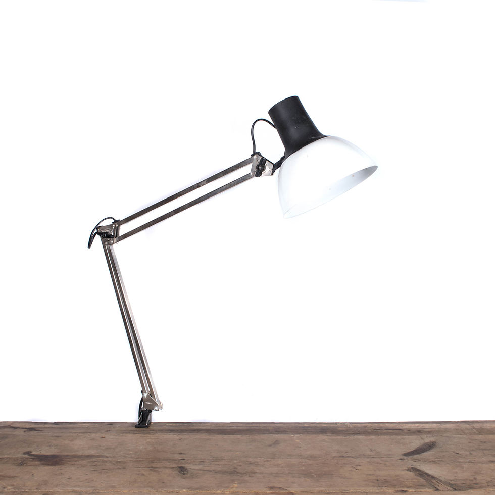 サムネイル： Finnish Retro Office lamp from 1950s