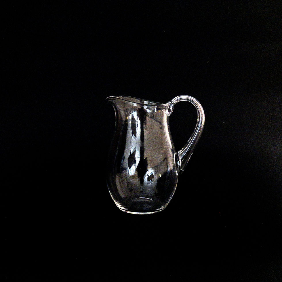 サムネイル： Orrefors small glas jug from Sweden mid-century