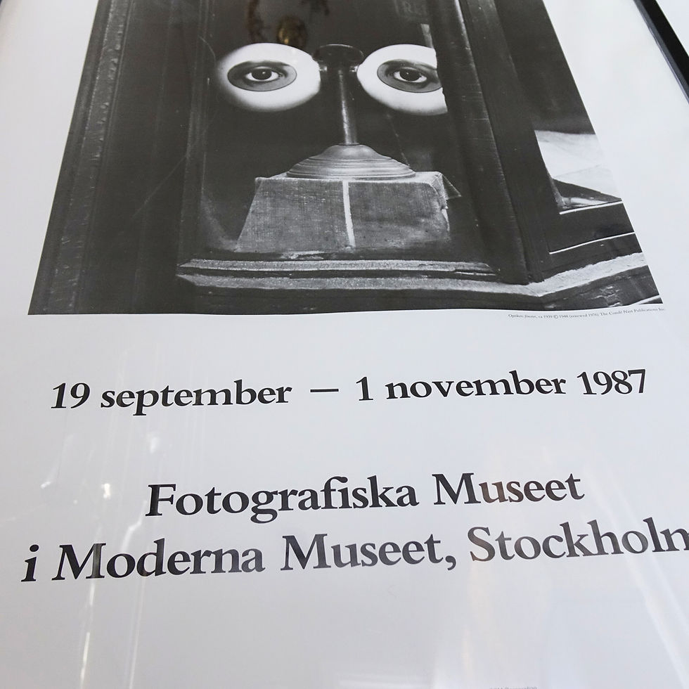 サムネイル： Original "Moderna Museet" poster of exhibition Irving Penn 1990