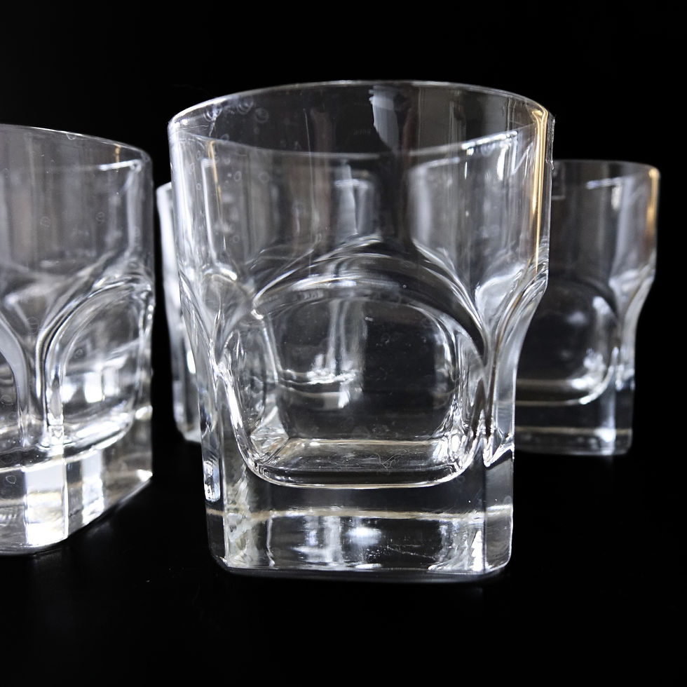 サムネイル： Vintage Whiskey glasses from Wertsila ARABIA. Finland mid-century. Set of five