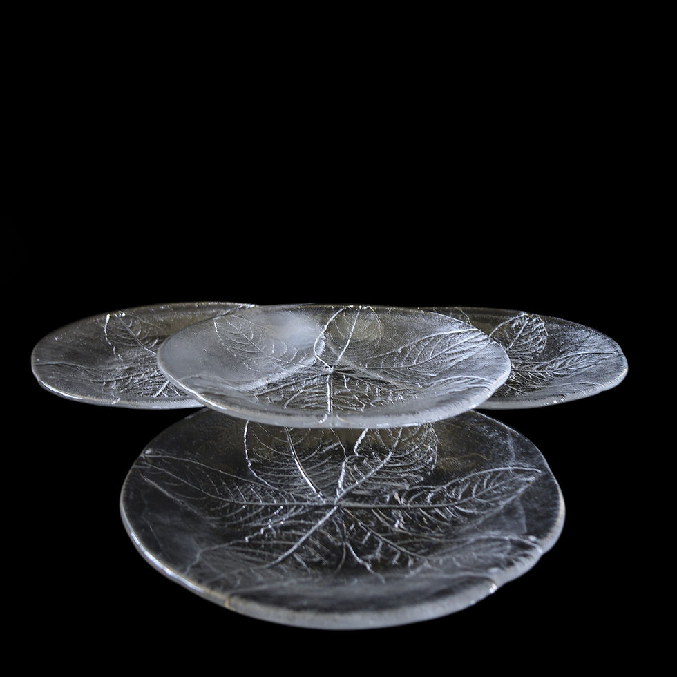 Thumbnail: Vintage large plate "Party" designed by Göran Wärff for KOSTA BODA