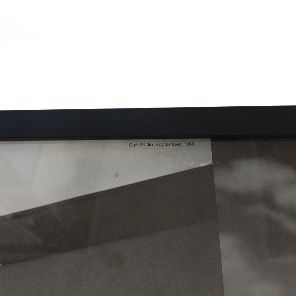 サムネイル： Original "Moderna Museet" poster of exhibition Fotografer: Götlin, Riwkin