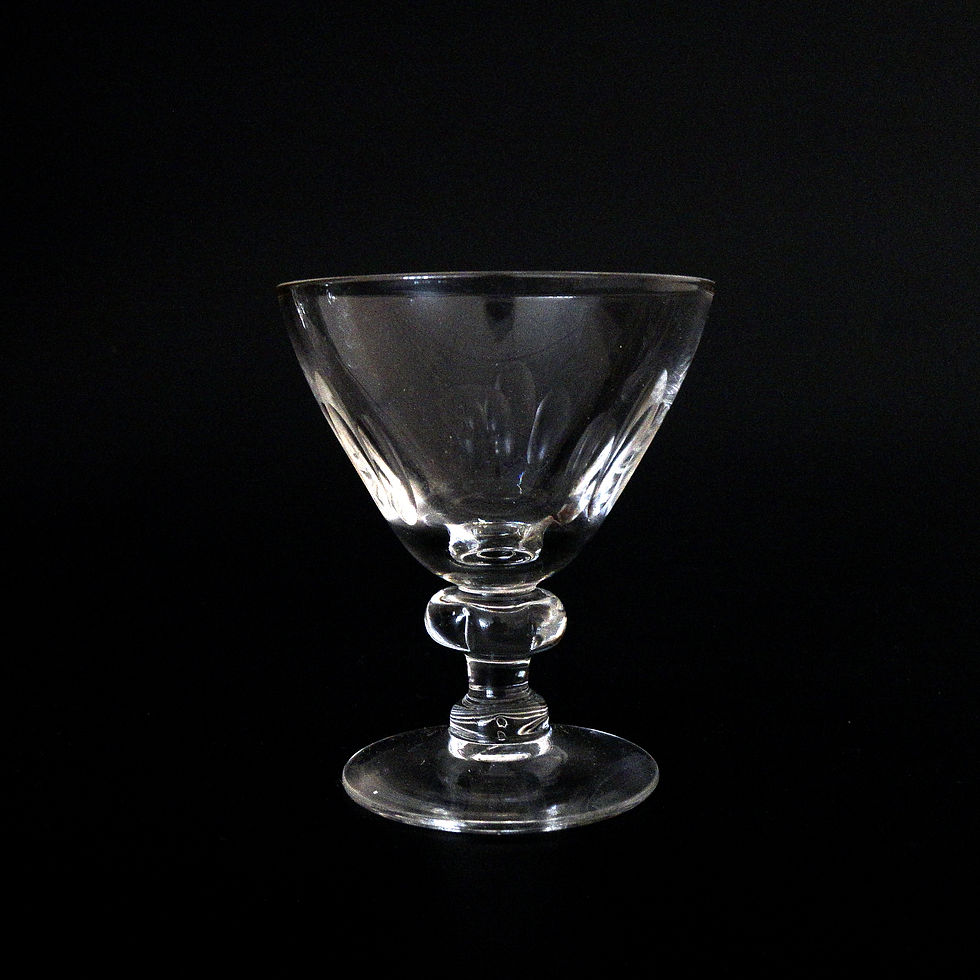 縮圖：Retro Glass Snaps etched Glasses set of six from Sweden mid-century
