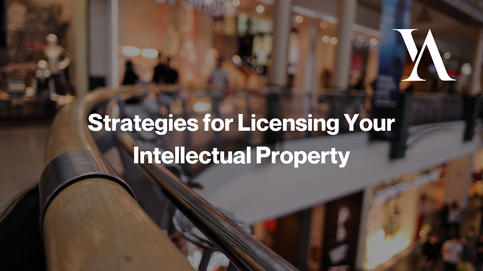 Yeong & Associates - Strategies for Licensing Your Intellectual Property