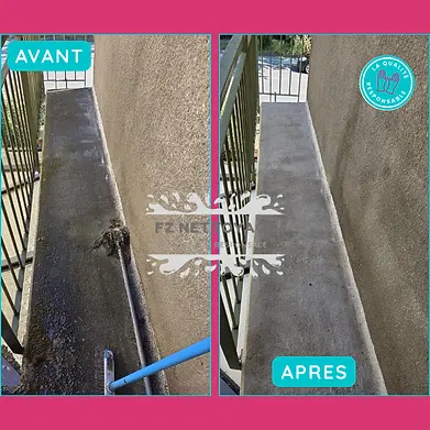 Avanat Apres Nettoyage Balcon nettoyage de printemps