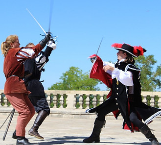 Château de Duras | Spectacle de mousquetaires | Les Aigles De Gascogne | Guillaume Roche