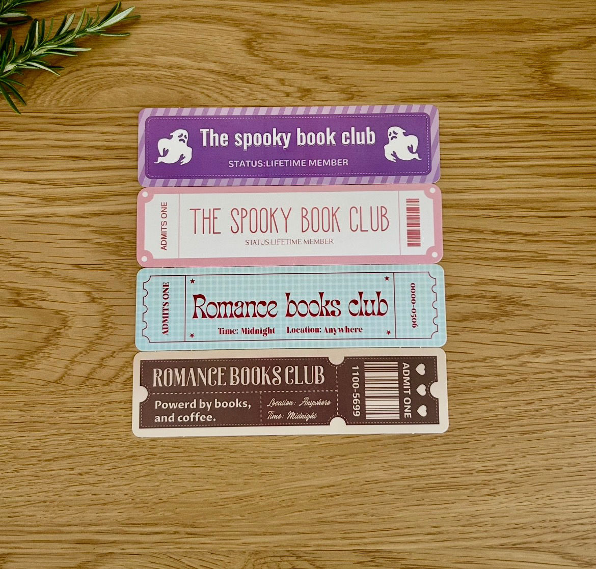 Mixed Book Mark