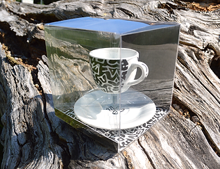 Espresso cup & saucer from The Arise series Limited Edition
