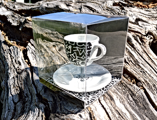 Espresso cup & saucer from The Arise series Limited Edition