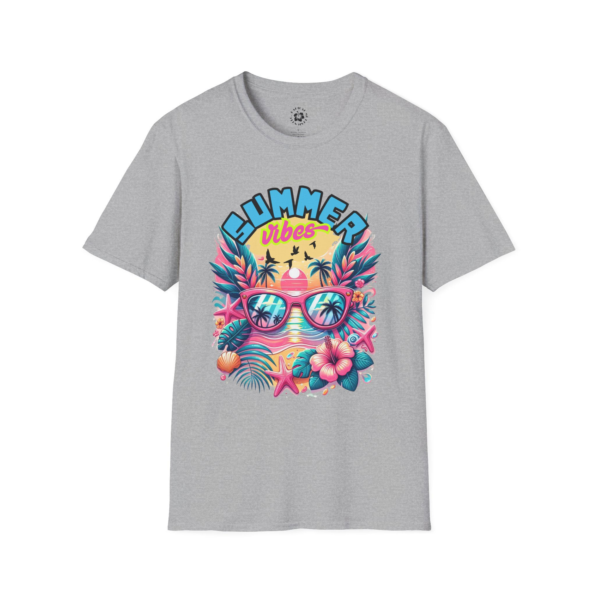 Summer Vibes T-Shirt, Casual Tee