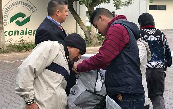 Revisan mochilas en Conalep luego de que alumno fue baleado