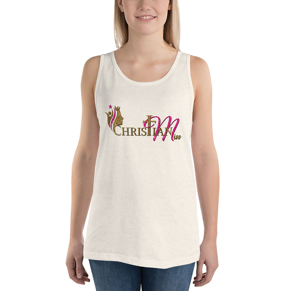 Thumbnail: Christian Miss Unisex Tank Top (Adult)