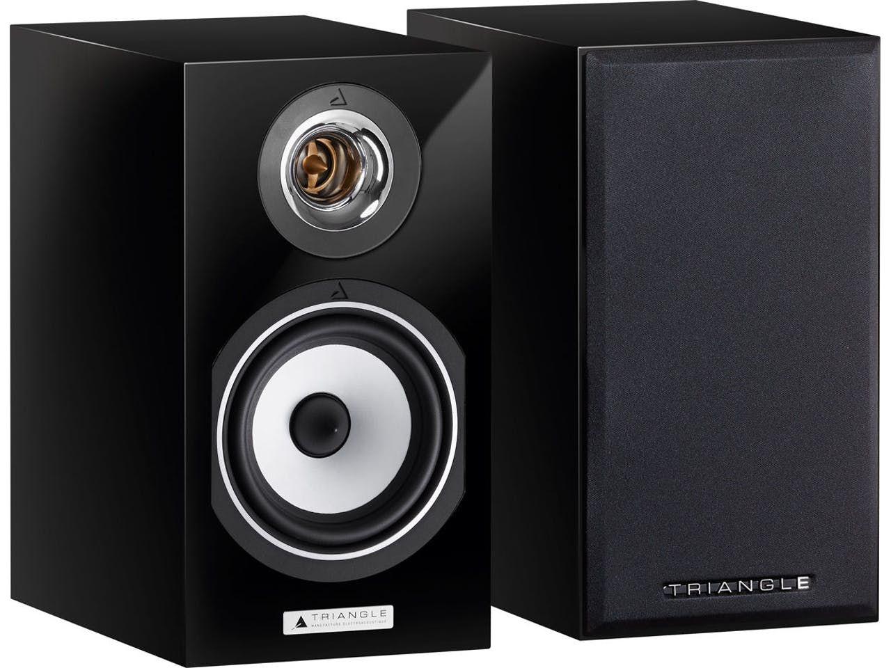TRIANGLE - Titus EZ - noir laqué - enceinte hifi (la paire)