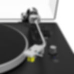 Miniature : Mitchell Acoustics TT2 Noir Platine vinyle à courroie 2 vitesses (33-45 trs/min)