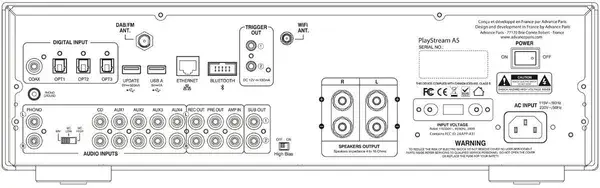Miniature : Advance Paris PlayStream A5  - Ampli Hi-Fi Stéréo
