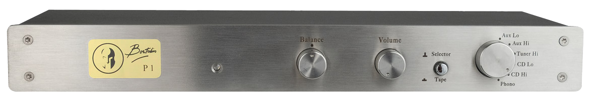 Ennium P1 - Préamplificateur Haute-Fidélité noir ou titane