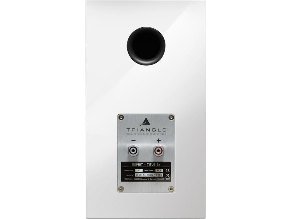 Miniature : TRIANGLE - Titus EZ - blanc laqué - enceinte hifi