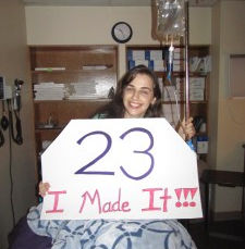 I made it…to 23!!!!