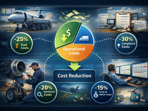 How Business Aviation Software Lowers Operating Costs
