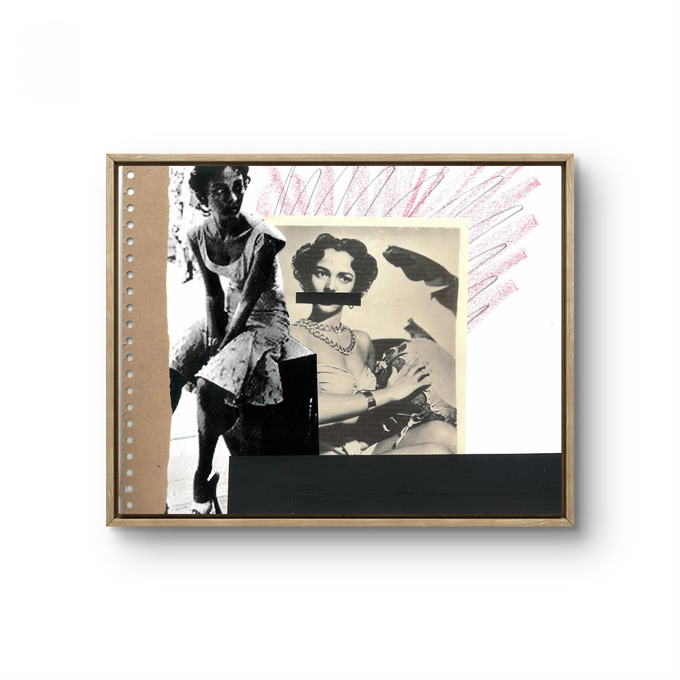 Thumbnail: Dorothy Dandridge Original Collage A3