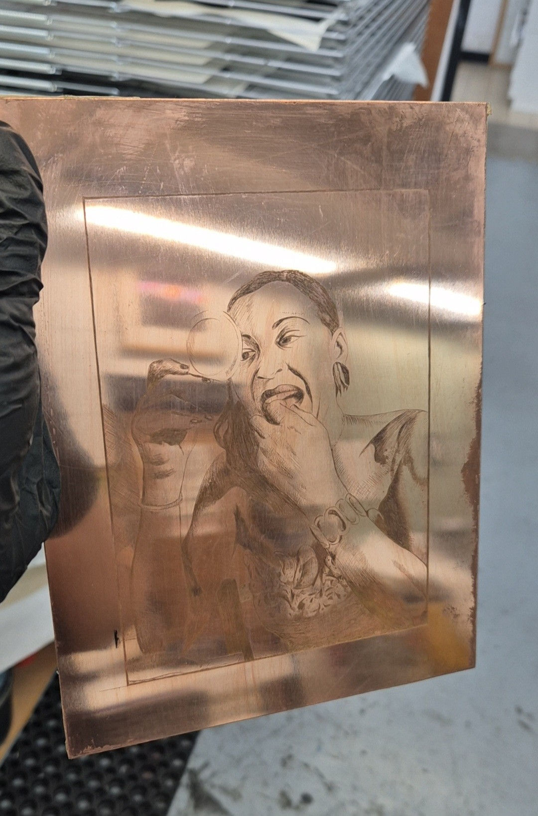 Billy Holiday Limited Edition Etching