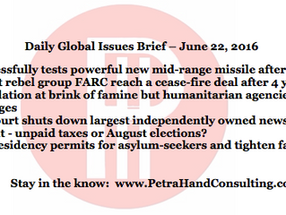 DGI Brief - June 22, 2016