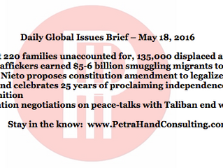 DGI Brief - May 18, 2016