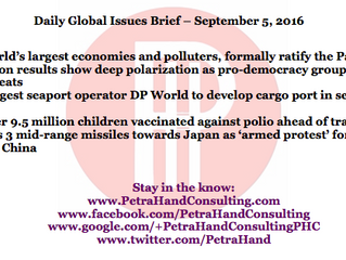 DGI Brief - Sep 5, 2016