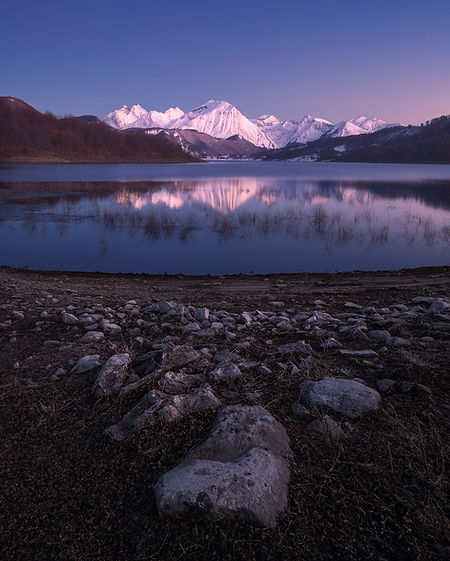 Lago di campotosto inverno workshop