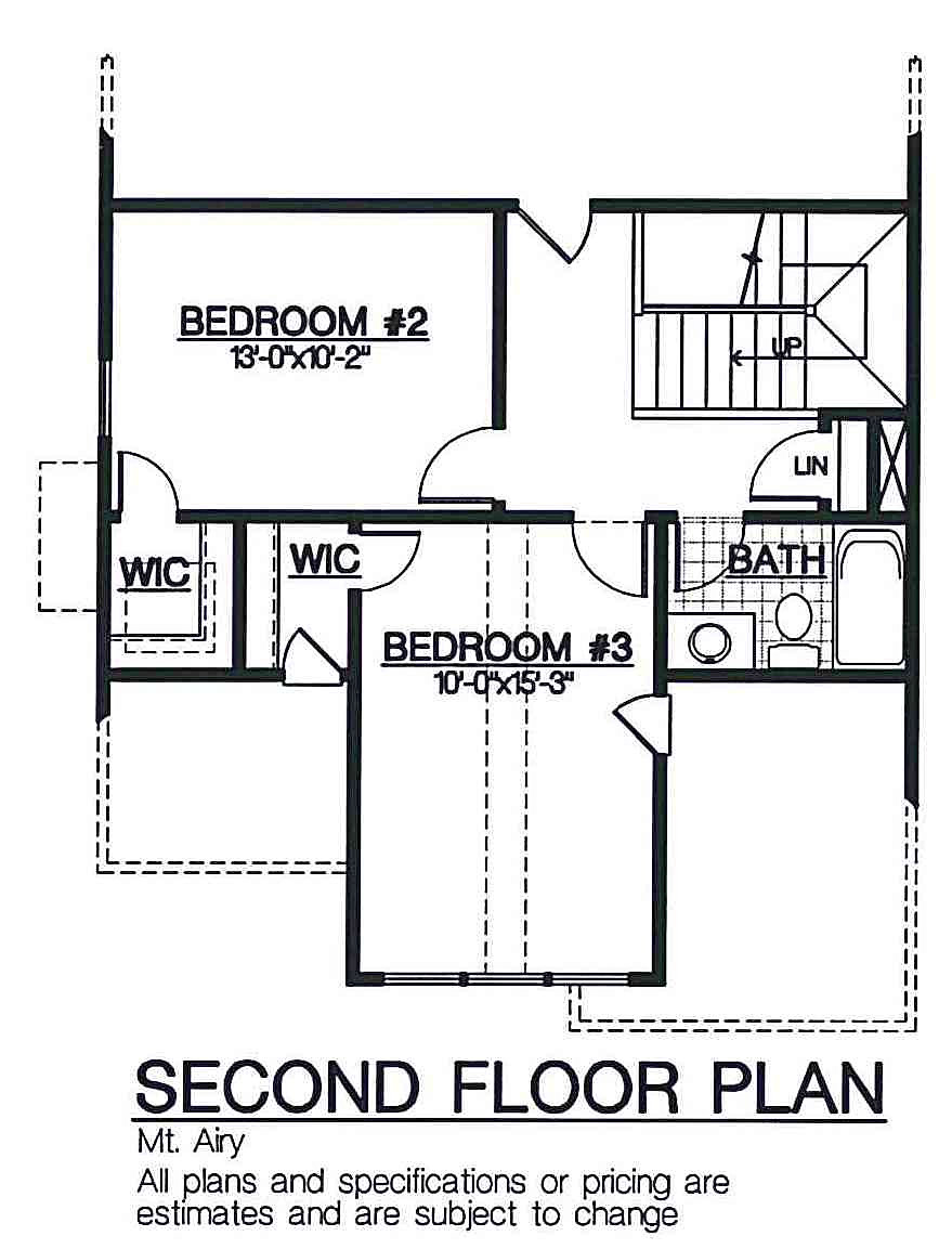 brookwood 3 Second Floor Plan