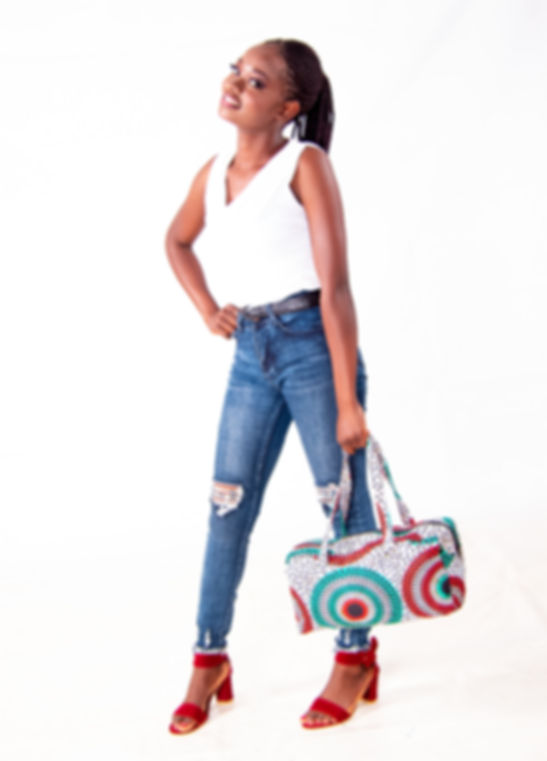 Rara African Print Duffle bag