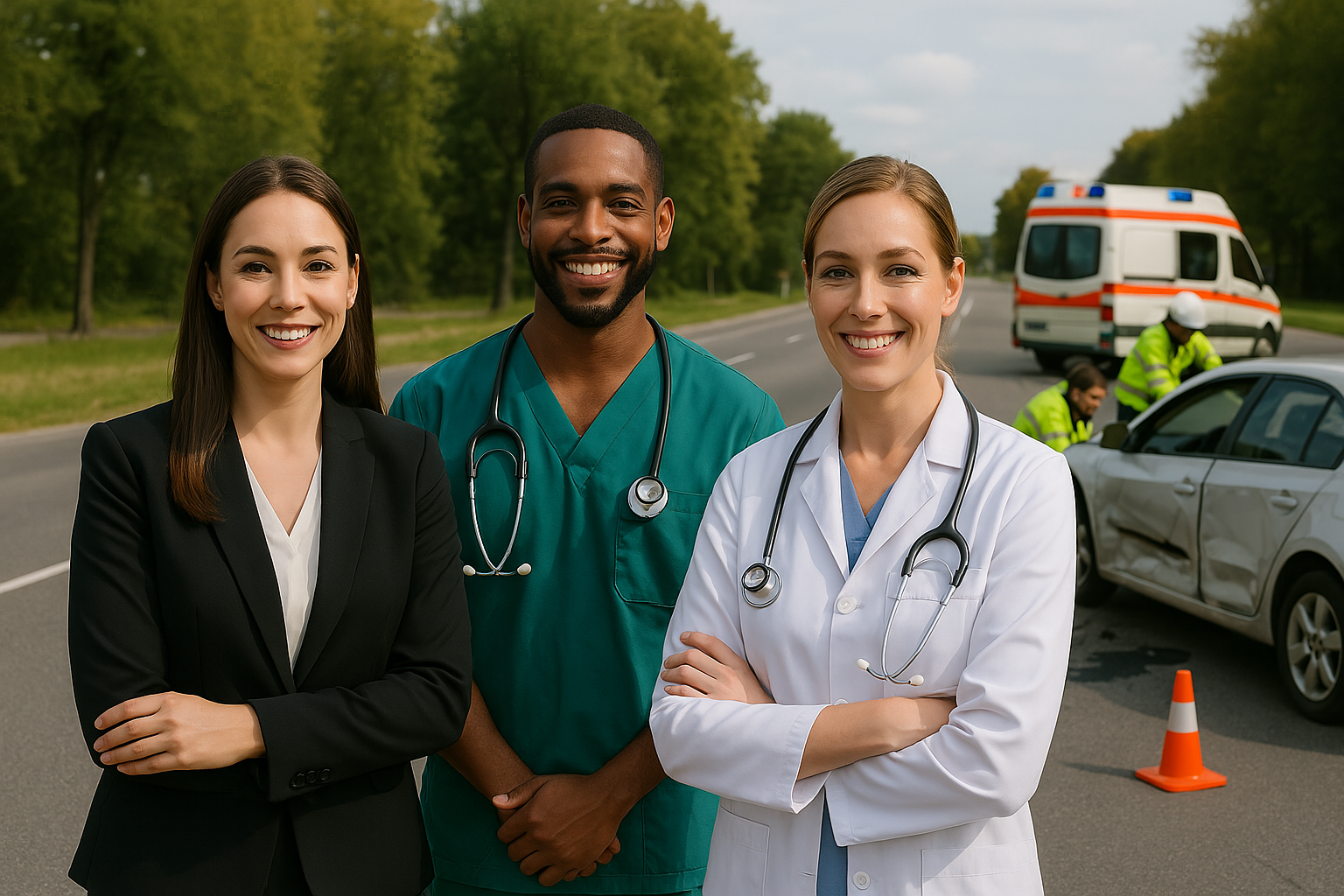 Utah car accident lawyers and doctors team