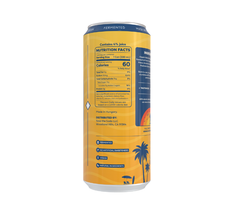Thumbnail: Water Kefir Passion Fruit