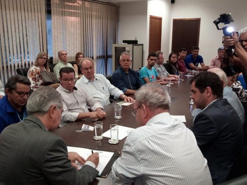 Sergio Nogueira participa de assinatura do convênio para construção do centro de atendimento de AAGD