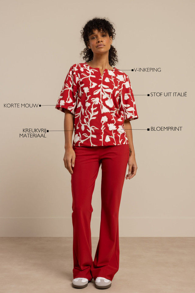 Thumbnail: STUDIO ANNELOES top Cyra Flower 13659