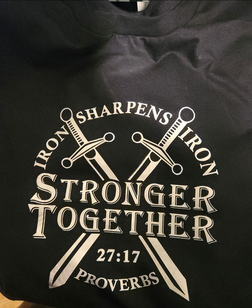 Iron Sharpens Iron  T-shirt 