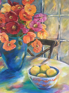 Poppies still life