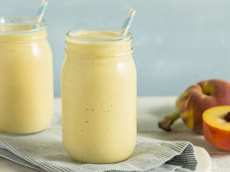 Peach Cream Smoothie