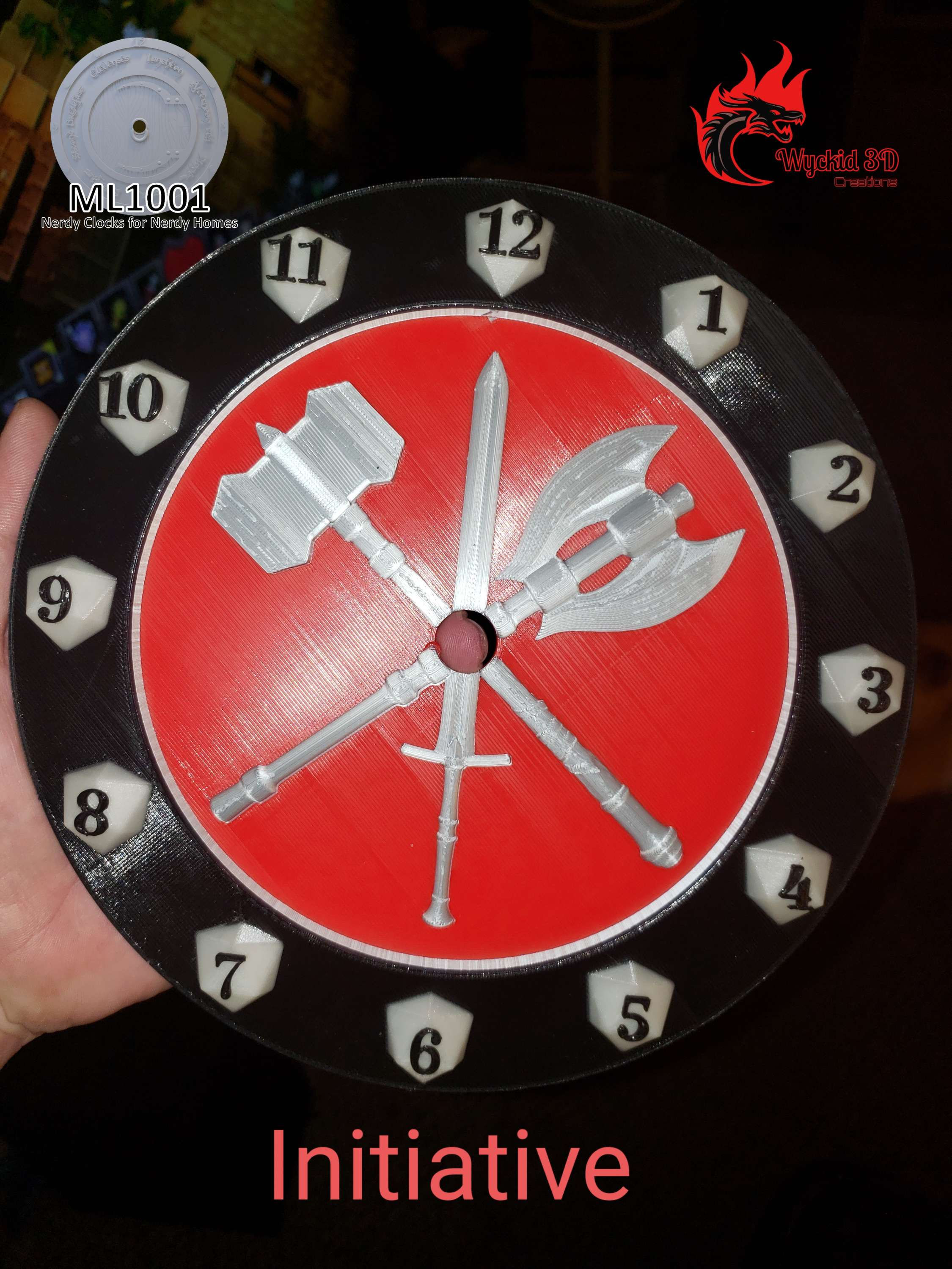 Roll for Initiative clock