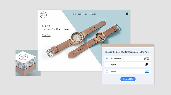 Wix ecommerce website