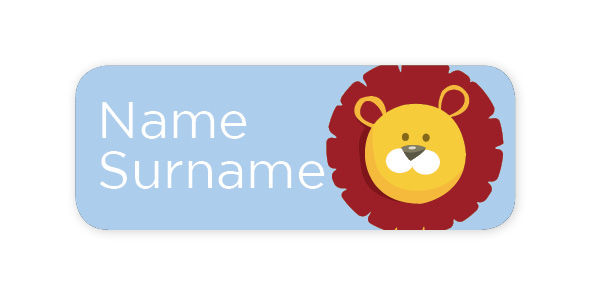 Thumbnail: Leo the Lion Labels