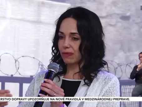 Reportáž z Dňa Európy na Televízii TA3 a STV