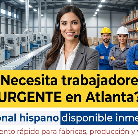 ¿Tu empresa no encuentra trabajadores en Atlanta? Aquí tienes la solución