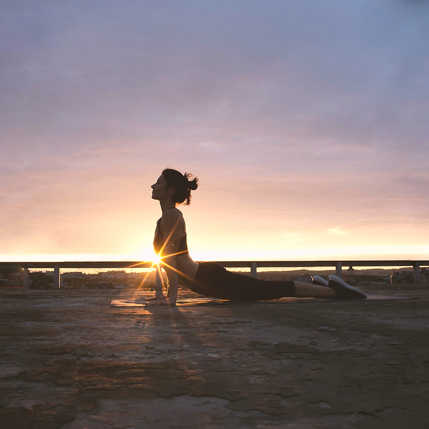 Sunset Yoga by the Lighthouse