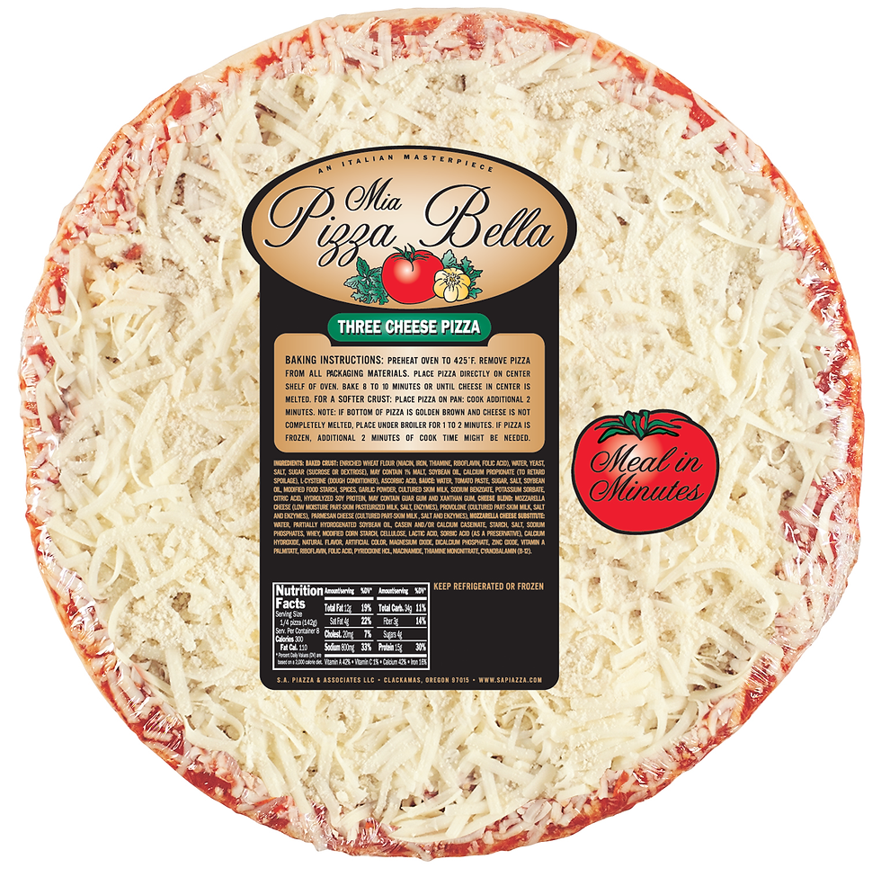 12 inch Singles Three Cheese