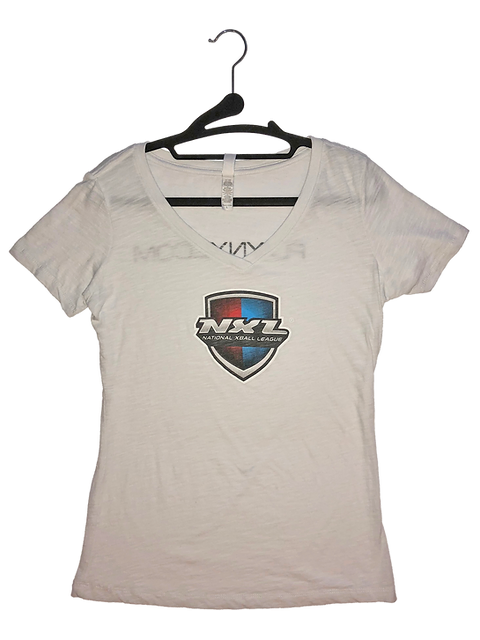Nxl Logo Tee Women S White Nxl Paintball