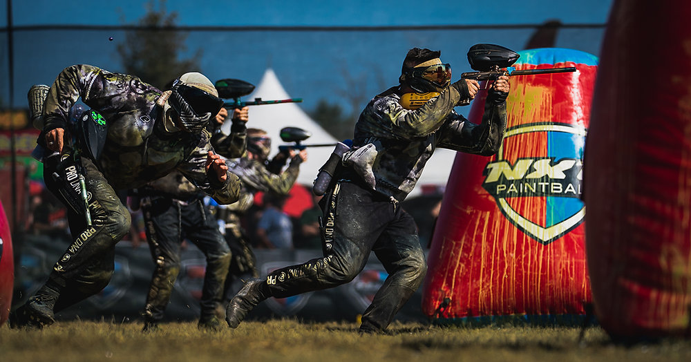 A Grasp for Glory Four Teams Fight for Pro Paintball World Title