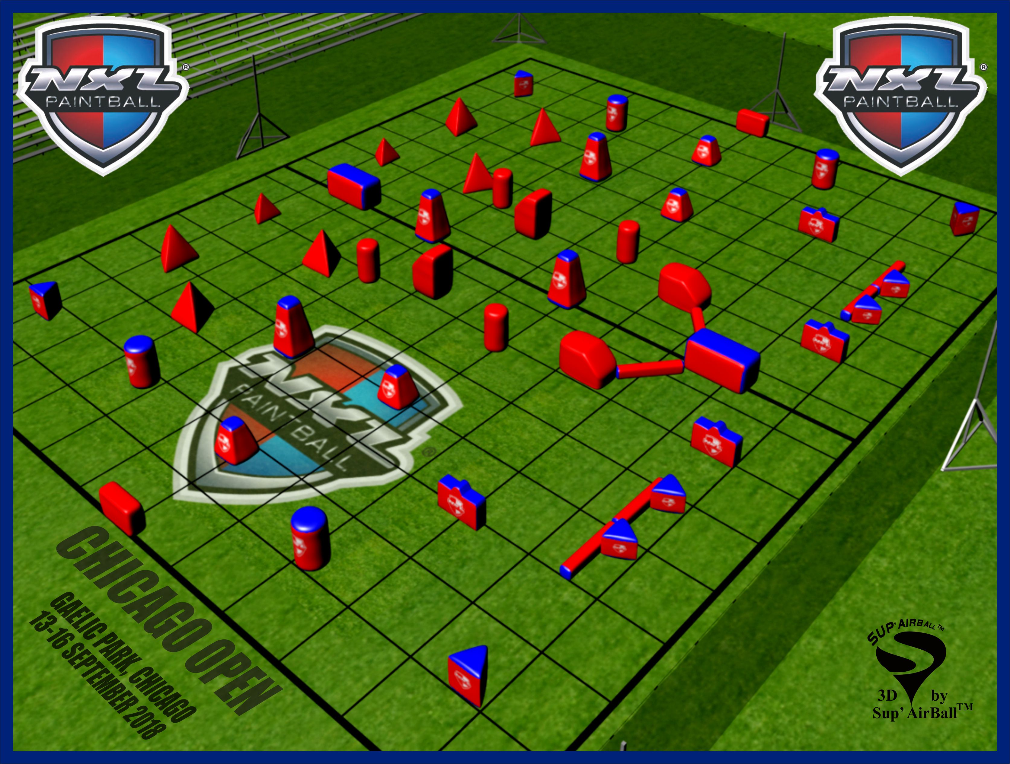 chicago open field layout