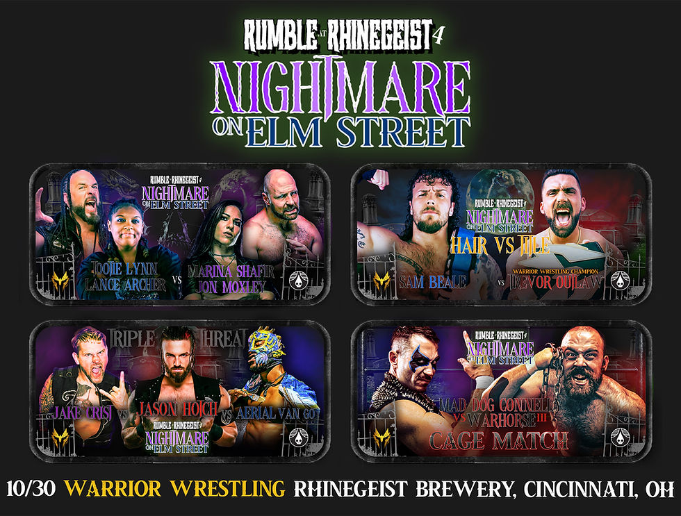 PreGame with BWO: Warrior Wrestling / Rumble at Rhinegeist 4